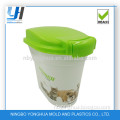 plastic airtight pet food container, plastic dog food container